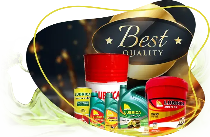 High-quality industrial lubricants ISO certified